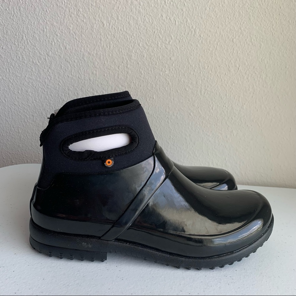Bogs Seattle Black Rain Boot Size 7